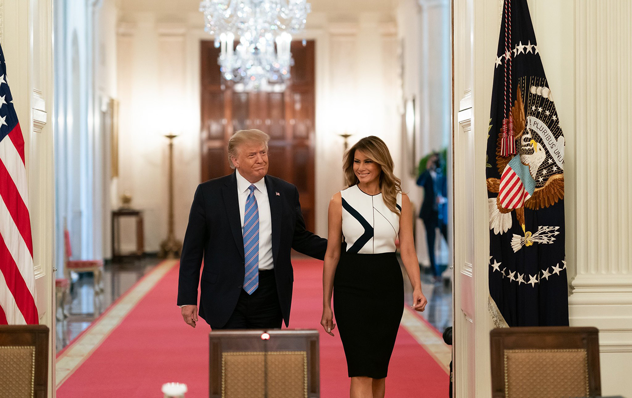 Икона стиля: как одевается Мелания Трамп